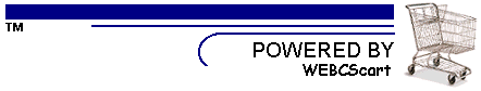 Powered by WEBCScart (TM)
